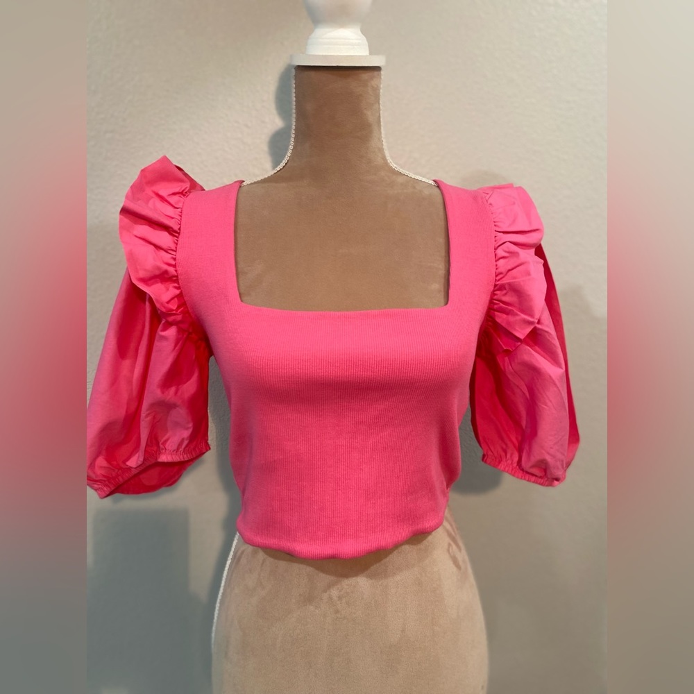 Zara Cropped Shirt